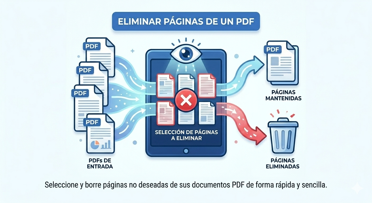Eliminar páginas